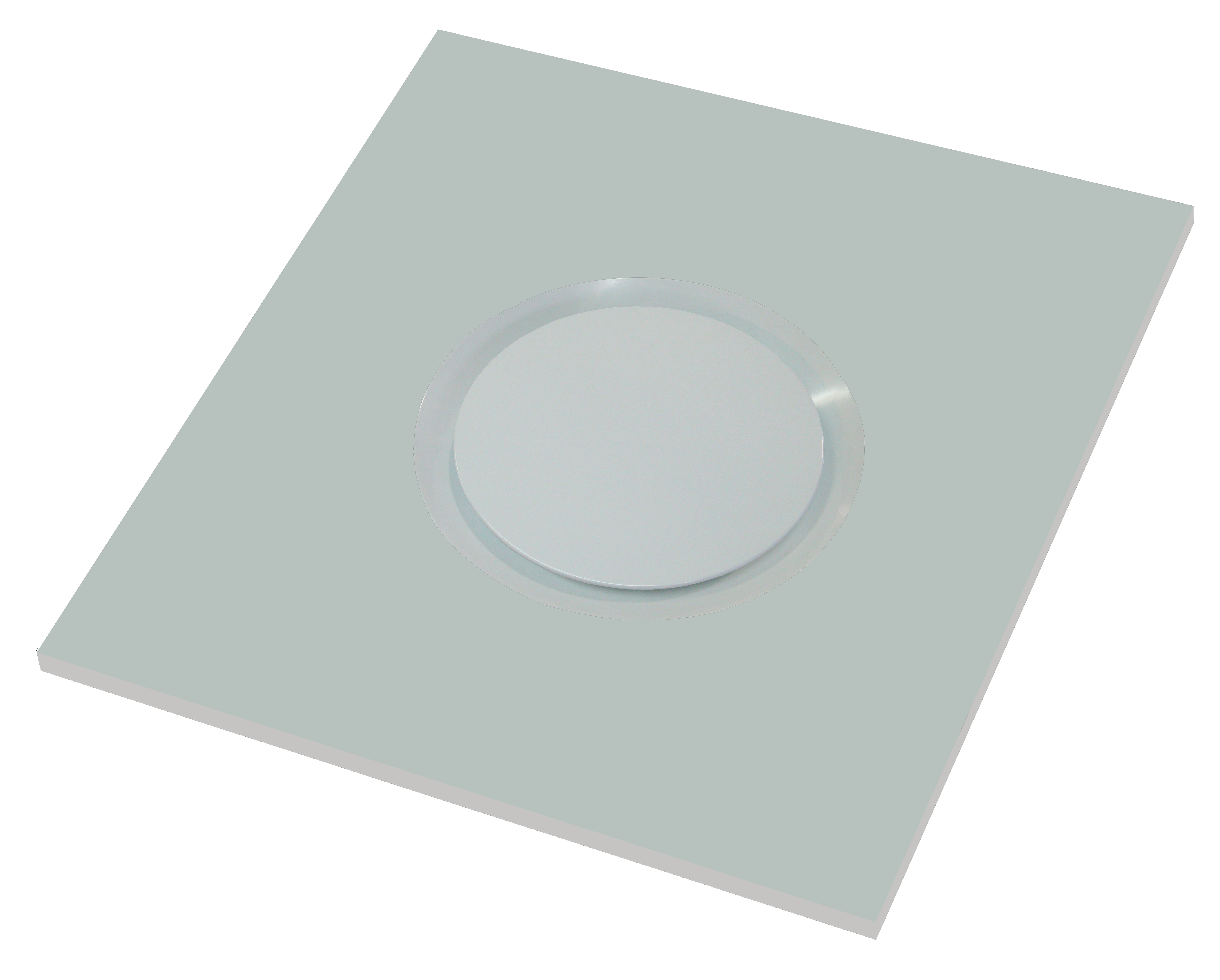 Circular diffuser with removable core